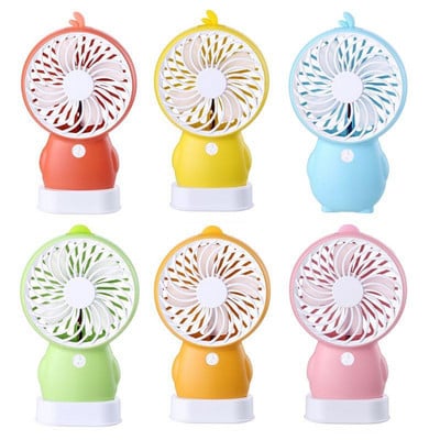 Mini ventilator cu pinguin de desene animate portabil USB Power Handheld Dropship de vară în aer liber