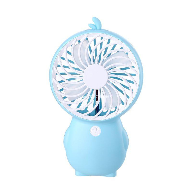 Mini ventilator cu pinguin de desene animate portabil USB Power Handheld Dropship de vară în aer liber