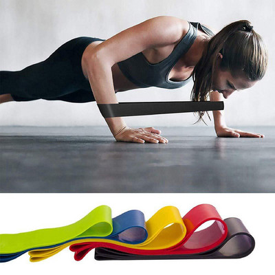 Γιόγκα Crossfit Resistance Bands 5 Level Rubber Training Pull Rope for Sports Pilates Expander Fitness Gum Gym Workout Εξοπλισμός