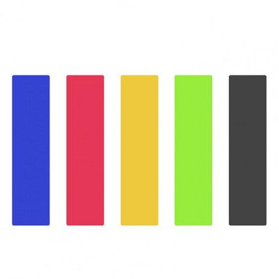 5 tk jooga takistusribad kummipaelad Fitness elastsed ribad Treening Pilatese pikendusjõusaali jaoks Kodused treeningseadmed