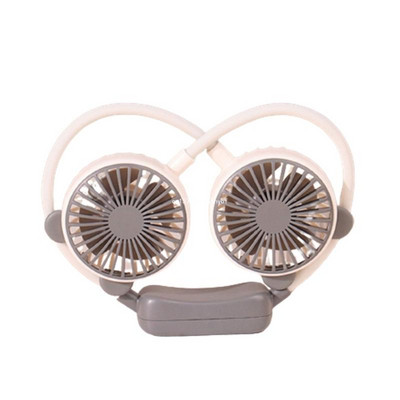 Κρεμαστός ανεμιστήρας λαιμού Φορητός ανεμιστήρας ψυγείου USB Επαναφορτιζόμενος ανεμιστήρας λαιμού Surround Dropship