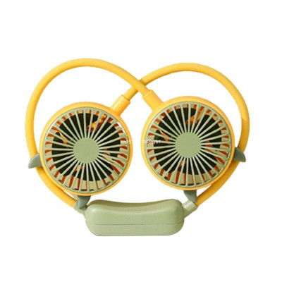 Κρεμαστός ανεμιστήρας λαιμού Φορητός ανεμιστήρας ψυγείου USB Επαναφορτιζόμενος ανεμιστήρας λαιμού Surround Dropship