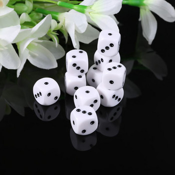 652D 10Pcs 16mm Six Sided Dices Beads For Dungeons & Dragon D&D RPG Poly Desktop f