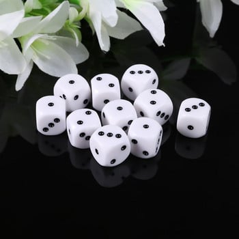 652D 10Pcs 16mm Six Sided Dices Beads For Dungeons & Dragon D&D RPG Poly Desktop f