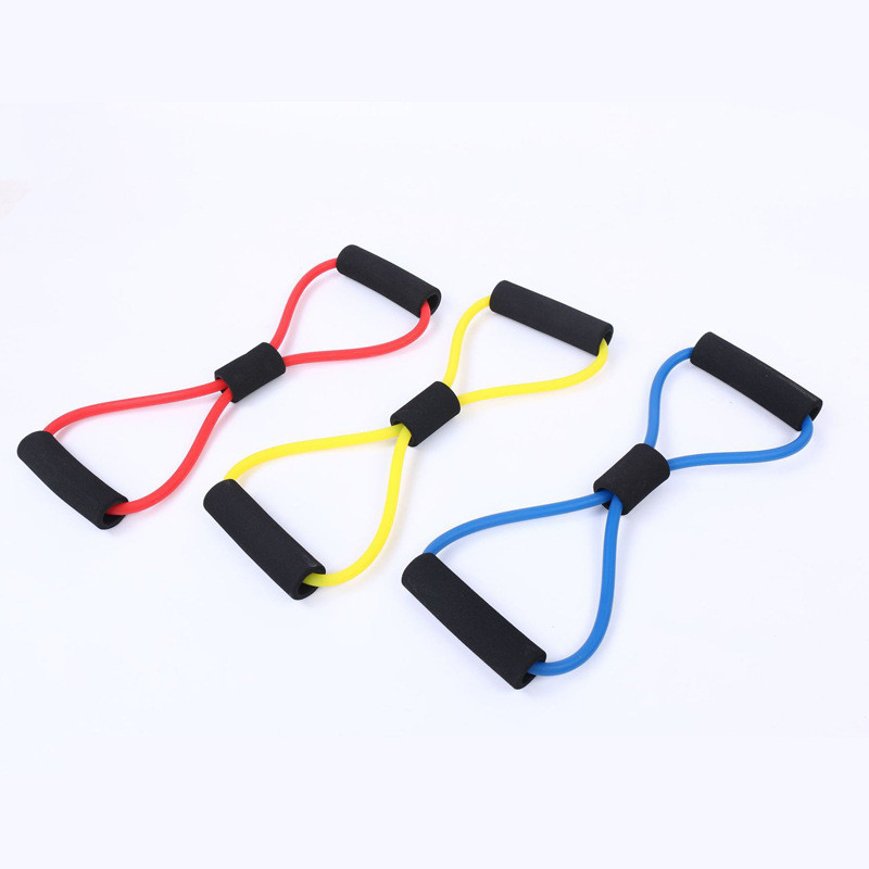 1 tk jooga vastupanuvõimega harjutusribad Ringjooga vöökoha jõusaal Fitness Treening Pingutusköis varustus Tõmbeköis 8 sõna rinnalaiendi