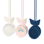 Studentams pakabinamas kaklo ventiliatorius, nešiojamasis įkraunamas mini ventiliatorius vasaros kelionėms USB įkraunamas kaklo ventiliatorius, vėsinantis vaikams dovanos