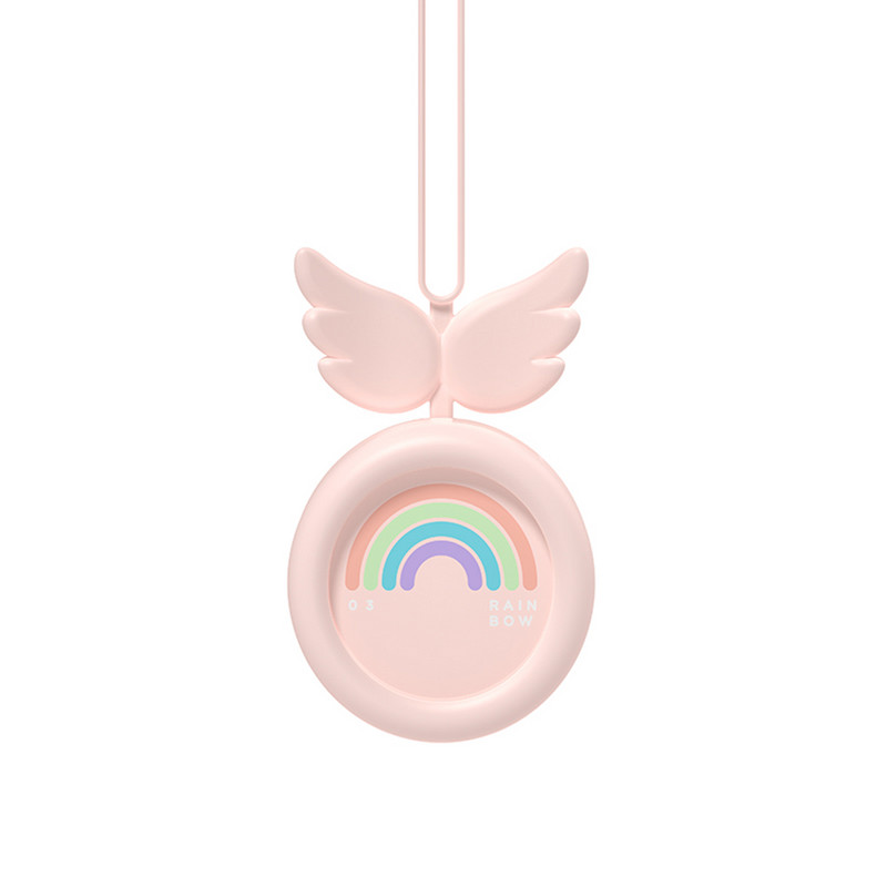 Studentams pakabinamas kaklo ventiliatorius, nešiojamasis įkraunamas mini ventiliatorius vasaros kelionėms USB įkraunamas kaklo ventiliatorius, vėsinantis vaikams dovanos