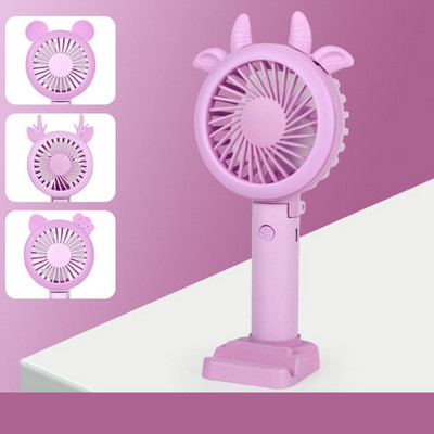 Καλοκαιρινό μίνι φορητός ανεμιστήρας τσέπης ανεμιστήρα ψύξης 3 ταχυτήτων Επιτραπέζιο ανεμιστήρα χειρός για εξωτερικούς χώρους