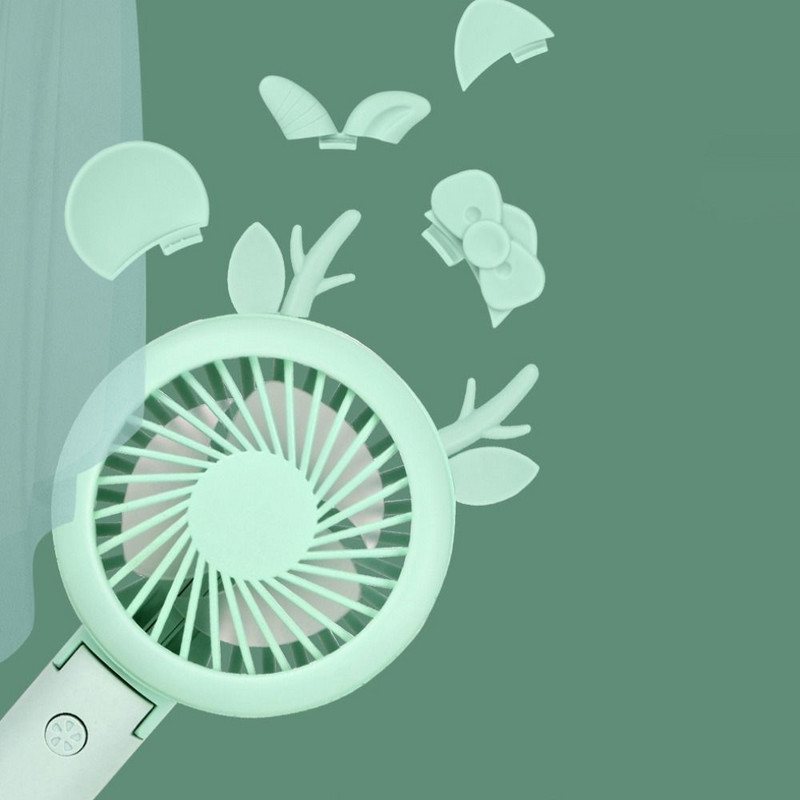 Καλοκαιρινό μίνι φορητός ανεμιστήρας τσέπης ανεμιστήρα ψύξης 3 ταχυτήτων Επιτραπέζιο ανεμιστήρα χειρός για εξωτερικούς χώρους