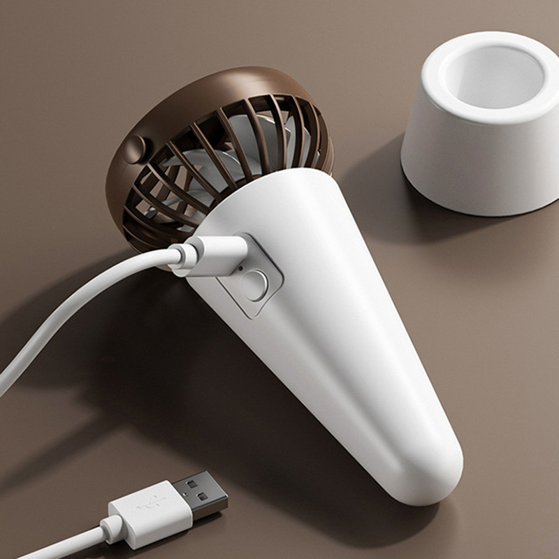 Nešiojamas rankinis ventiliatorius biuro stalinis daugiafunkcis sulankstomas mažas elektrinis ventiliatorius ledų ventiliatorius, įkraunamas USB