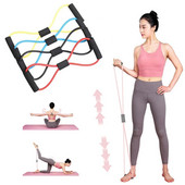 8 Word Fitness Jogos dantenų atsparumas Guminės juostos Fitneso elastinė juosta Sporto įranga Plėtimas Treniruotės treniruoklis treniruoklių salė