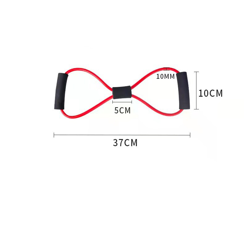 8 Word Fitness Jogos dantenų atsparumas Guminės juostos Fitneso elastinė juosta Sporto įranga Plėtimas Treniruotės treniruoklis treniruoklių salė