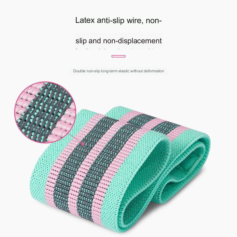 Cureaua elastica Cercul de sold Cureaua tricotata Cureaua de rezistenta pentru fitness Fese frumoase Cureaua elastica de yoga Cureaua de tragere de yoga