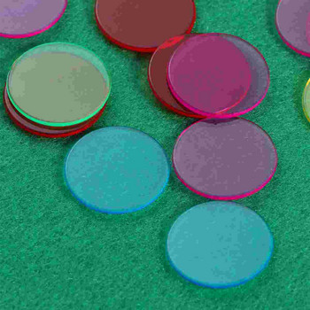 300PCS Карти за игра на бинго Детски играчки за броене Дискове за броене Маркери Чипове за математически игри Бинго книги Bingo Dabbers