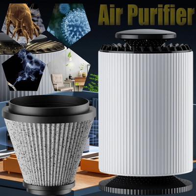 Air Purifier Deodorizer Formaldehyde Remover Electric UV Generator Harmful Fume For Garage With Replaceable Filter