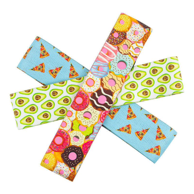 1 db elasztikus anyagból készült jóga sztreccs szalag edzéshez húzókötél sporthoz Pilates csípőöv Fitness csípőhurok ellenállás szalagok guggoló öv