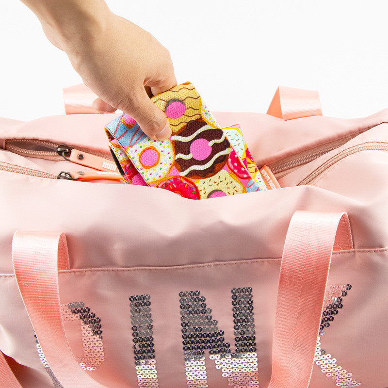 1 db elasztikus anyagból készült jóga sztreccs szalag edzéshez húzókötél sporthoz Pilates csípőöv Fitness csípőhurok ellenállás szalagok guggoló öv