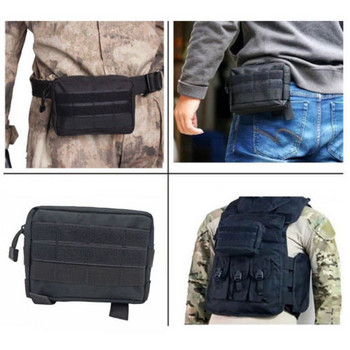 Военна тактическа чанта за кръст Molle Аксесоар EDC Utility Tools Чанта Външни джобни чанти Waist Fanny Къмпинг Армейски чанти Телефон