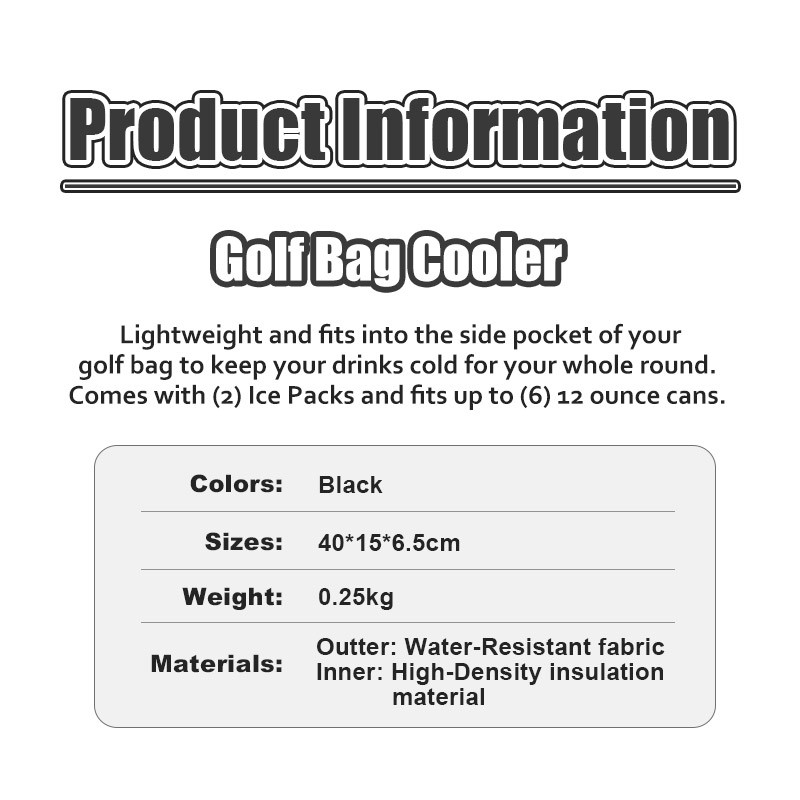 PLAYEAGLE Gėrimas Golfas Gultas Plaukimas Tenisas Futbolas Krepšinis Futbolas Aušintuvas Ledo maišelių komplektas Vyrai Moterys Sportinis Alus Gėrimai skardinės