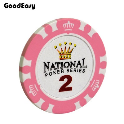 Casino Crown pokkeri žetoonid Meelelahutus Black Jacki vooru pokkeri žetoon, savi metallist maksud Hold`em pokkeri žetoonide komplektid 5 tk/partii allahindlus