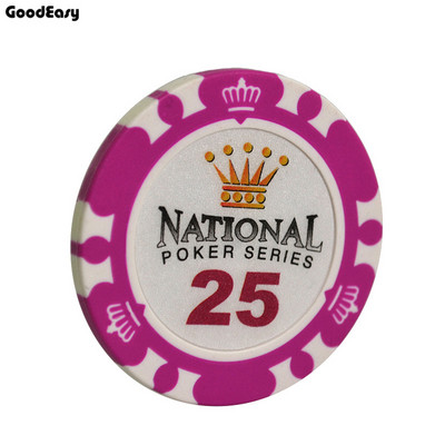 Casino Crown pokkeri žetoonid Meelelahutus Black Jacki vooru pokkeri žetoon, savi metallist maksud Hold`em pokkeri žetoonide komplektid 5 tk/partii allahindlus