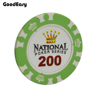 Casino Crown pokkeri žetoonid Meelelahutus Black Jacki vooru pokkeri žetoon, savi metallist maksud Hold`em pokkeri žetoonide komplektid 5 tk/partii allahindlus