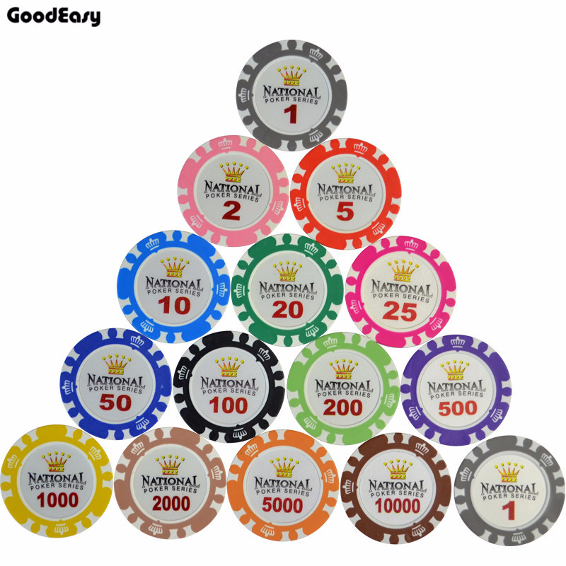 Casino Crown pokkeri žetoonid Meelelahutus Black Jacki vooru pokkeri žetoon, savi metallist maksud Hold`em pokkeri žetoonide komplektid 5 tk/partii allahindlus