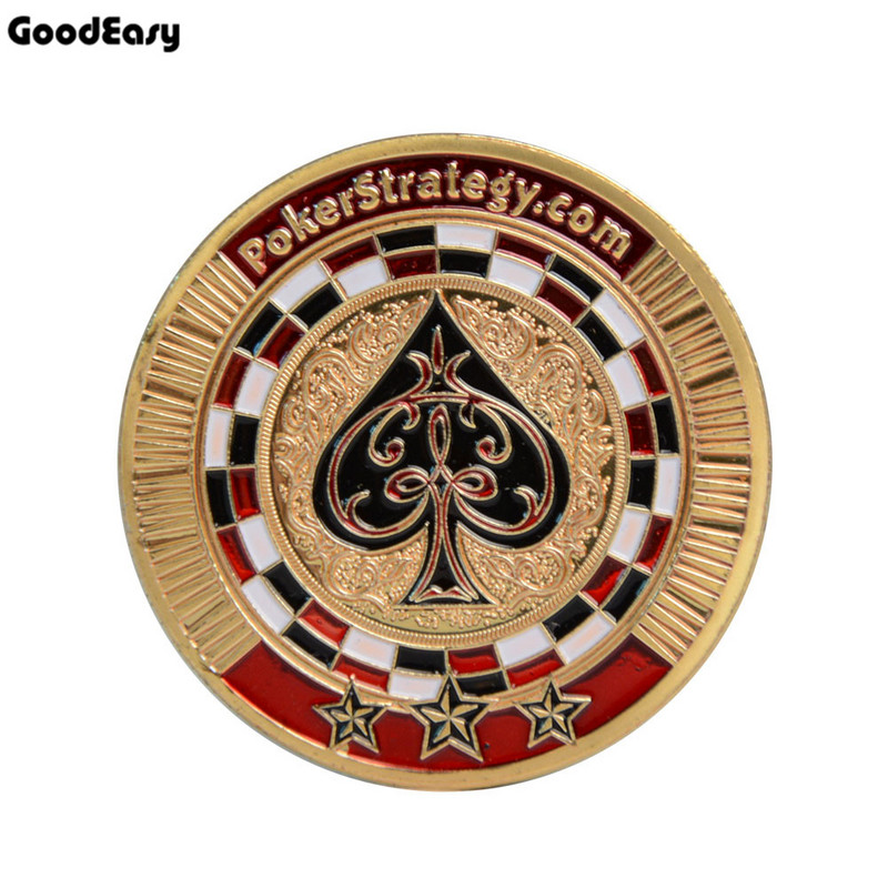 Štitnik za poker kartice Metalni žeton Novčić s plastičnim poklopcem Metalni set žetona za poker Texas PokerStrategy Gumb za djelitelje