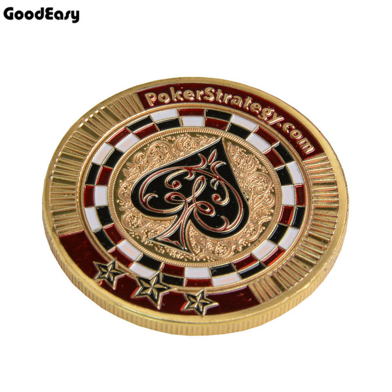 Štitnik za poker kartice Metalni žeton Novčić s plastičnim poklopcem Metalni set žetona za poker Texas PokerStrategy Gumb za djelitelje
