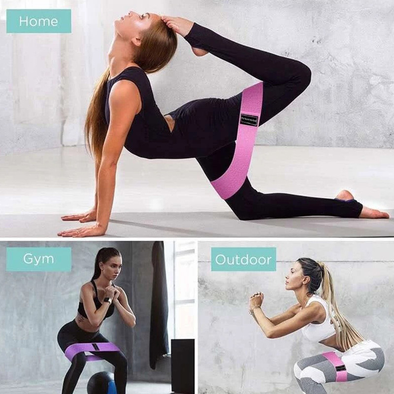 Hip Trainer Yoga Stretch Band Trening Potegnite uže za sport Pilates Pojas za kukove Fitness Hip Loop Trake za otpor Pojas za čučnjeve
