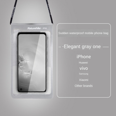 Naturehike IPX8 Κινητό Τηλέφωνο Αδιάβροχη τσάντα Εξωτερική Παραλία Εξοχική τσάντα κολύμβησης Μεμβράνη καταδυτικού τηλεφώνου Αδιάβροχη θήκη κάτω των 7``