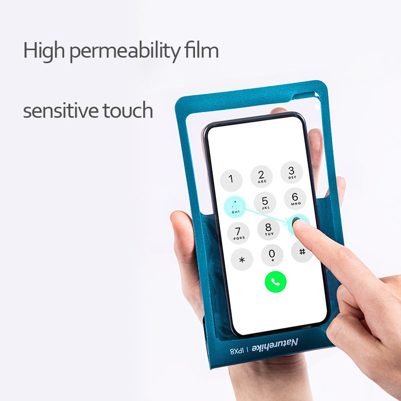 Naturehike IPX8 Κινητό Τηλέφωνο Αδιάβροχη τσάντα Εξωτερική Παραλία Εξοχική τσάντα κολύμβησης Μεμβράνη καταδυτικού τηλεφώνου Αδιάβροχη θήκη κάτω των 7``