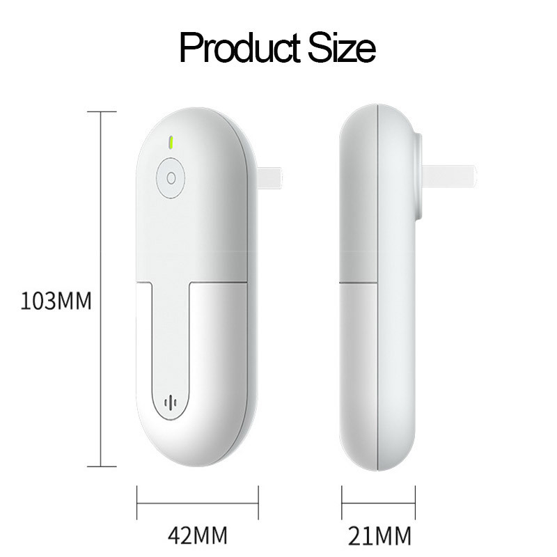 HOMDD Pulg In Negative Ion Generator Καθαριστής αέρα Νυχτερινό φως Αποσμητικό Καθαριστικό αέρα καπνού φορμαλδεΰδης για οικιακό παιδικό δωμάτιο
