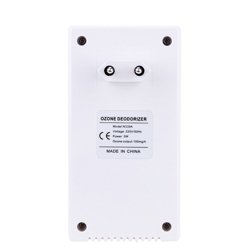 O3 oro valytuvas ozono generatorius tualeto dezinfekavimo mašina oro valytuvas vonios kambario batų lentynoms su LED ekrano laiko funkcija