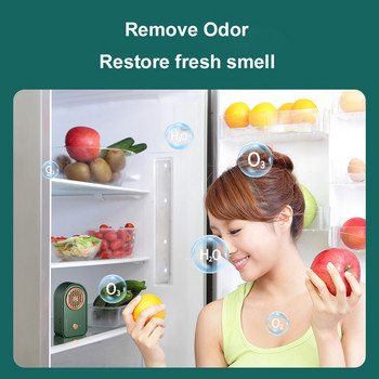 Хладилник Дезодорант Стерилизатор Домакинска кухня Озон Пречиствател на въздуха Поддържане на свежест Акумулаторен дезодорант за хладилник