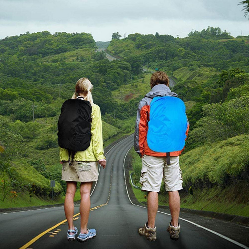 Kuuma vihmakatte seljakott helkur 30L 40L veekindel kott taktikaline matkakaamera ronimine telkimine õues tolmu vihmakile D8C9