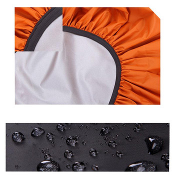 Σακίδιο πλάτης με κάλυμμα βροχής 45L Αδιάβροχη τσάντα Camo Υπαίθριο Κάμπινγκ Πεζοπορία Αναρρίχηση Dust Raincover