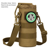 Lauko 500 ml mažas virdulio maišelis 600 ml sulankstomas virdulio rankovės juosmens pakabinamas taktinis puodelio maišelis virdulio maišelis Naujas