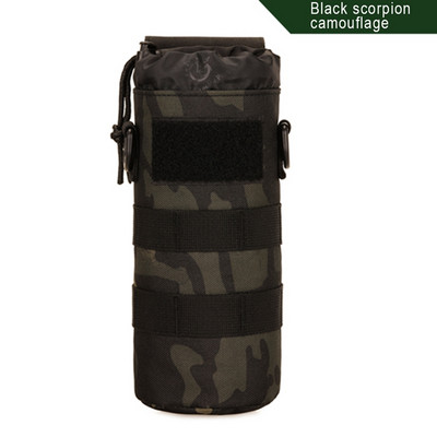 Lauko 500 ml mažas virdulio maišelis 600 ml sulankstomas virdulio rankovės juosmens pakabinamas taktinis puodelio maišelis virdulio maišelis Naujas