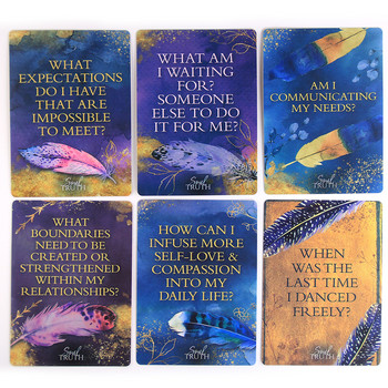 Soul Truth Self-Awareness Card Deck Oracle Divination Game Deck Astrology Cards Oracle Cards Game για γυναίκες Κάρτες Tarot για κορίτσια
