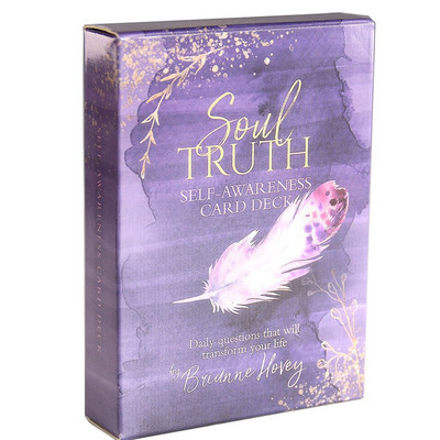 Soul Truth Eneseteadvuse kaardipakk Oraakli ennustamismäng Oraaklite kaartide pakk Oraakli kaardimäng naistele Tüdrukute tarokaardid