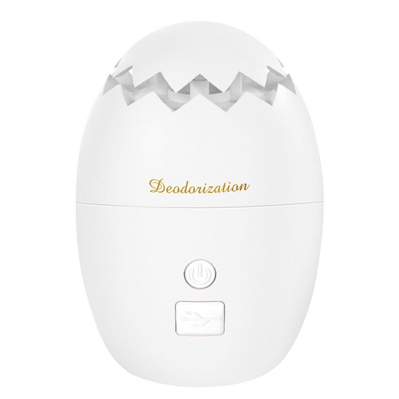 Oro gaiviklis išlaikantis šviežią šaldytuvo dezodorantas USB šaldytuvo kvapų šalinimo priemonė nedidelio kvapo kvapo šalinimo priemonė, skirta spintelei / vonios kambariui / automobiliui