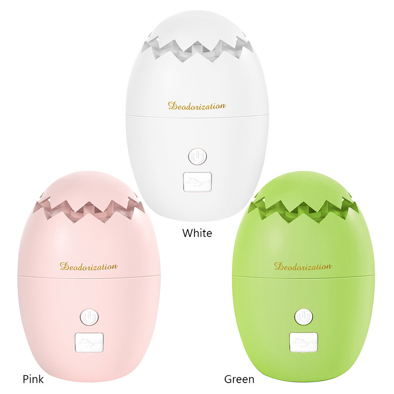 Oro gaiviklis išlaikantis šviežią šaldytuvo dezodorantas USB šaldytuvo kvapų šalinimo priemonė nedidelio kvapo kvapo šalinimo priemonė, skirta spintelei / vonios kambariui / automobiliui