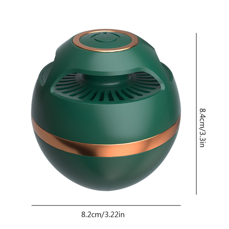 Õhuvärskendaja hoiab värskena osoonigeneraatori USB laetav lõhnalõhna eemaldaja kaks reguleeritavat režiimi kapi/vannitoa/auto jaoks