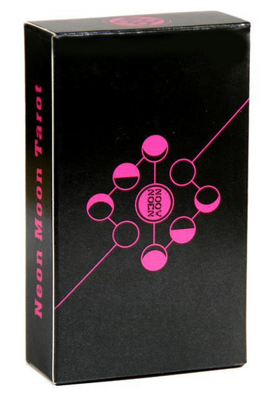 Neon Moon Tarot Deck Cărți de tarot pentru Destin Divination Tarot Deck cu ghid PDF pentru femei fete care povestesc Prophecy Deck Oracle