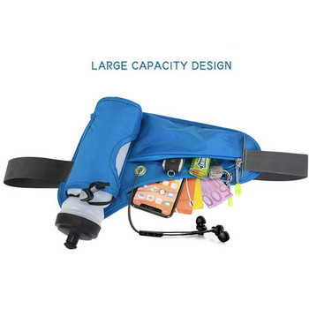 Sports Running Waistpack Unisex Μεγάλης χωρητικότητας Fitness Ορειβασία Ποδηλασία Πολυλειτουργική τσάντα μέσης φορητής αποθήκευσης Τσάντα μέσης
