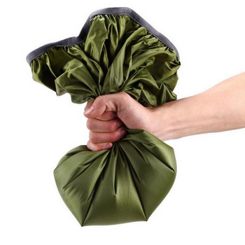 Супер преносима найлонова водоустойчива чанта 80L 100g Прахоустойчиво покритие Army Green за туризъм Къмпинг HOT за къмпинг на открито Туризъм