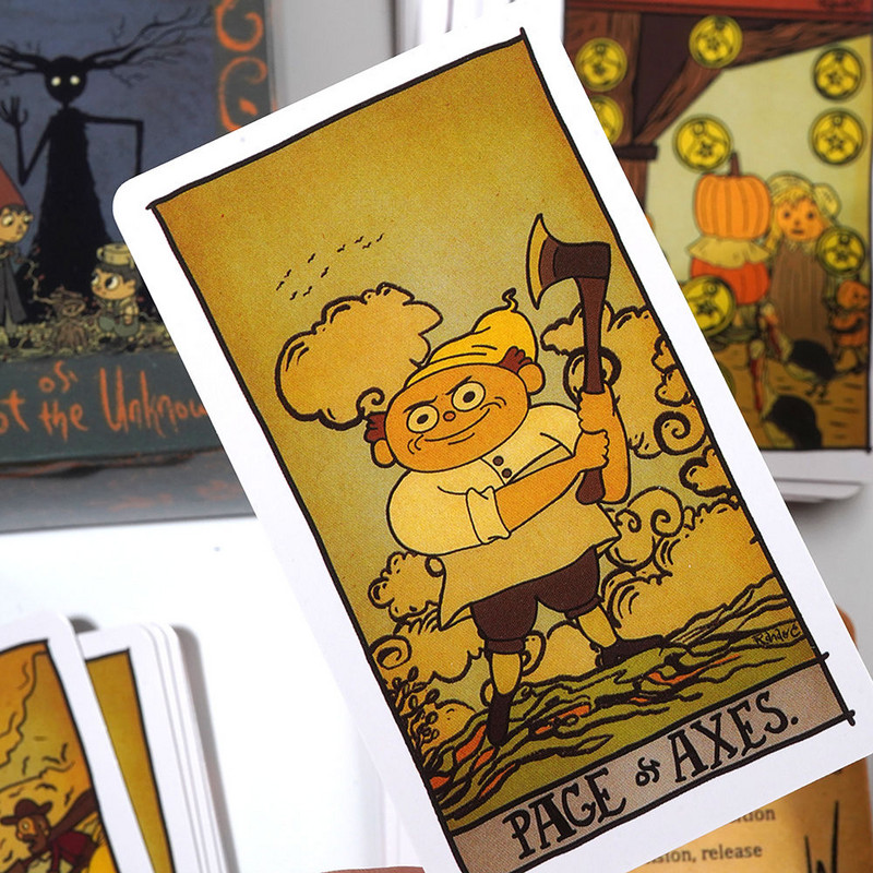 Κάρτες Ταρώ του Άγνωστου Ταρώ Μαντικό Παιχνίδι Τύχης Τράπουλα Κάρτες Αστρολογίας Κάρτες Ταρώ Κάρτες Ταρώ Μαντείο για γυναίκες Επιτραπέζιο παιχνίδι για κορίτσια