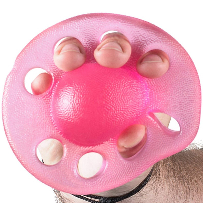 Rankų treniruoklis – rankena, dilbio riešo stiprintuvas – suspaudimo ir lenkimo pirštų išplėtimo treniruoklis, terapinis treniruoklis, treniruotės su kamuoliu, fiz.