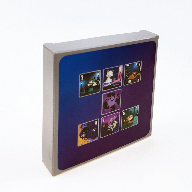 2023 m. NAUJAS chabyrinthe Žaidimas Pokeris Pokeris Stalo žaidimas Vakarėlis Žaidimas Korta Vilkas Kortų Pokeris 3-10 žmonių Vakarėlio pramogos valkata katė